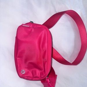 Lululemon Pink belt bag